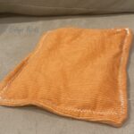 Orange cord Bean bag single
